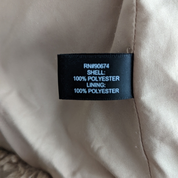 Luxurious Faux fur hooded jacket- large Boston Proper - Picture 4 of 6